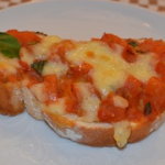 Receita de brusquetta ou bruschetta