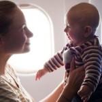 Viagem de avião com bebê