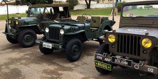 Encontro de viaturas militares antigas Campinas