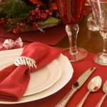 Natal - decoração para a mesa
